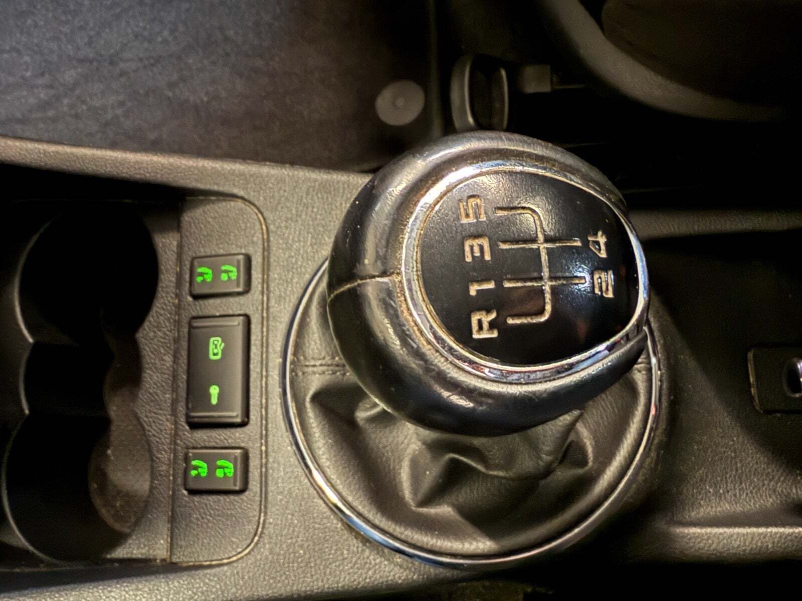 Sort Skoda Fabia fra 2013