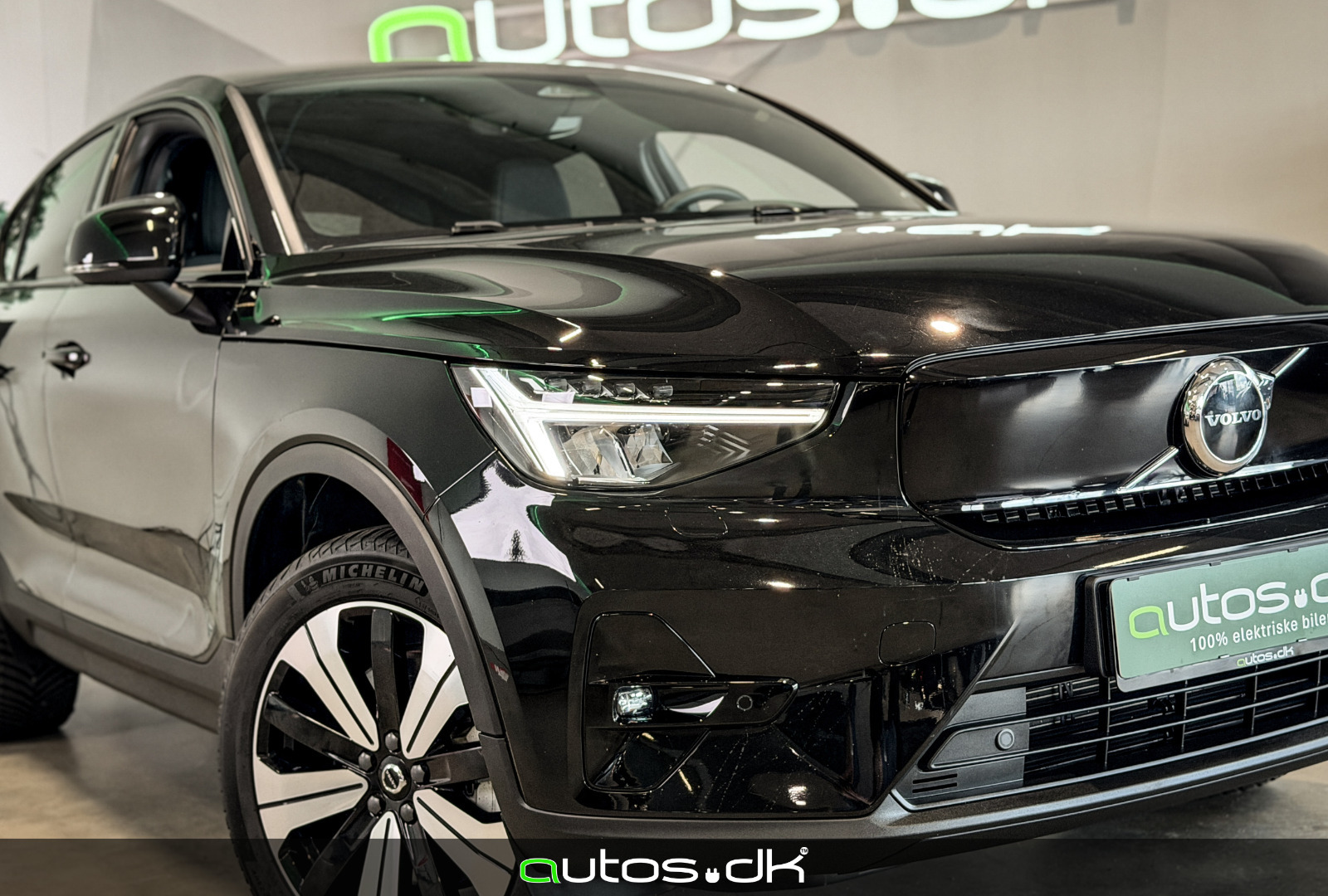 Sort Volvo C40 fra 2023