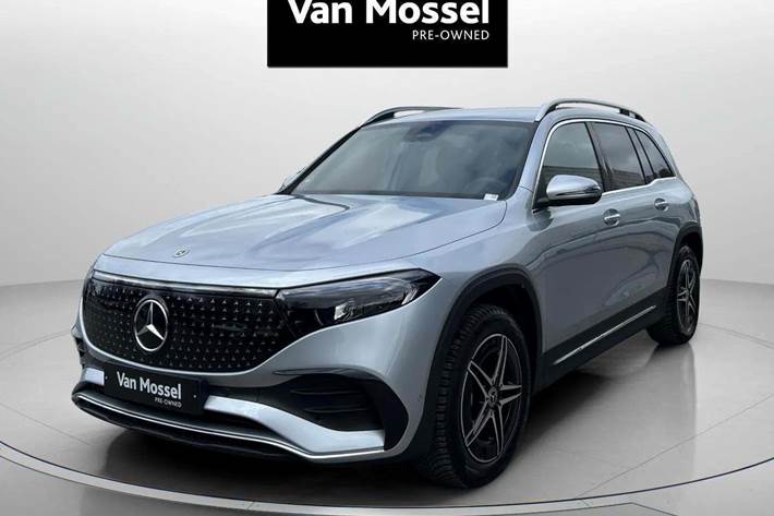 Sølv Mercedes EQB250+ fra 2025