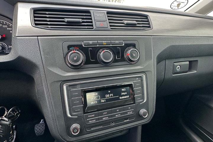 Beige VW Caddy fra 2018