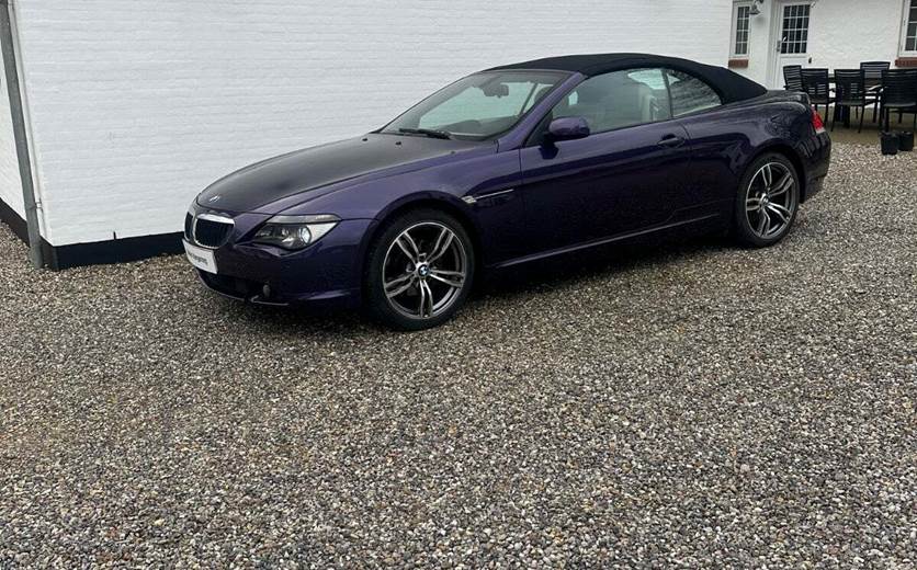 BMW 630i 3,0 Cabriolet Steptr.