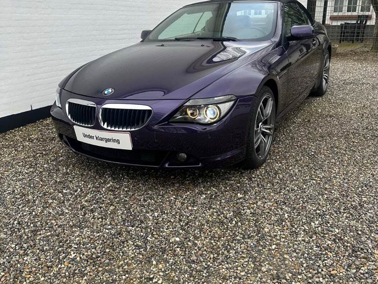 BMW 630i 3,0 Cabriolet Steptr.