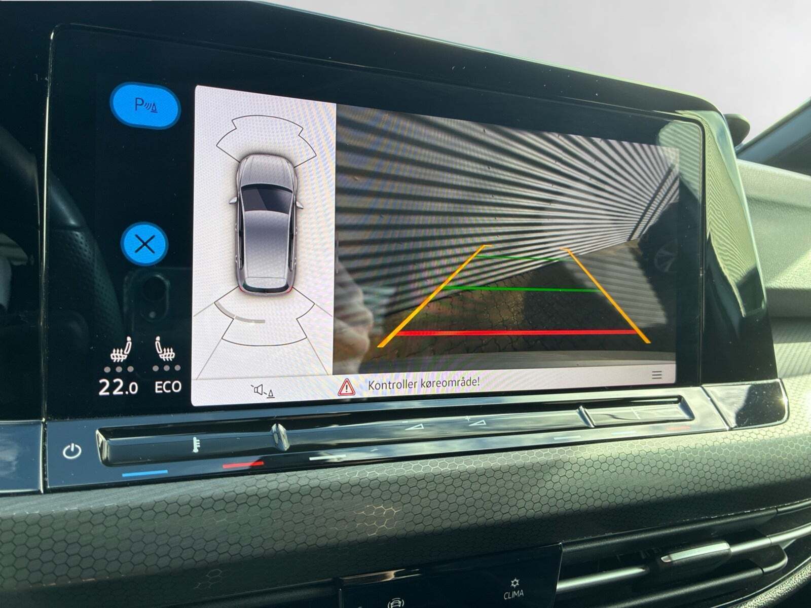 Sølv VW Golf VIII fra 2021