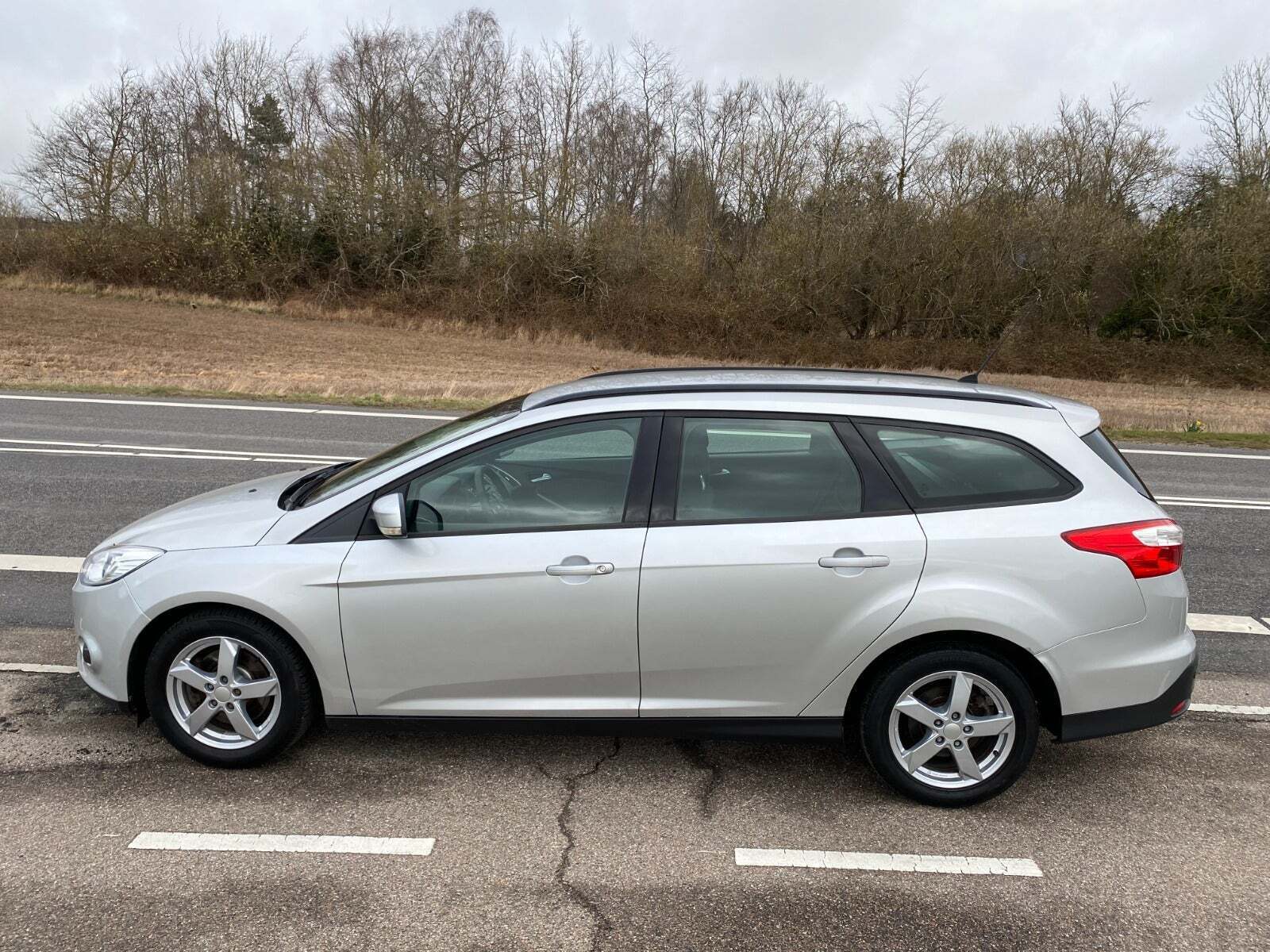 Sølv Ford Focus fra 2014