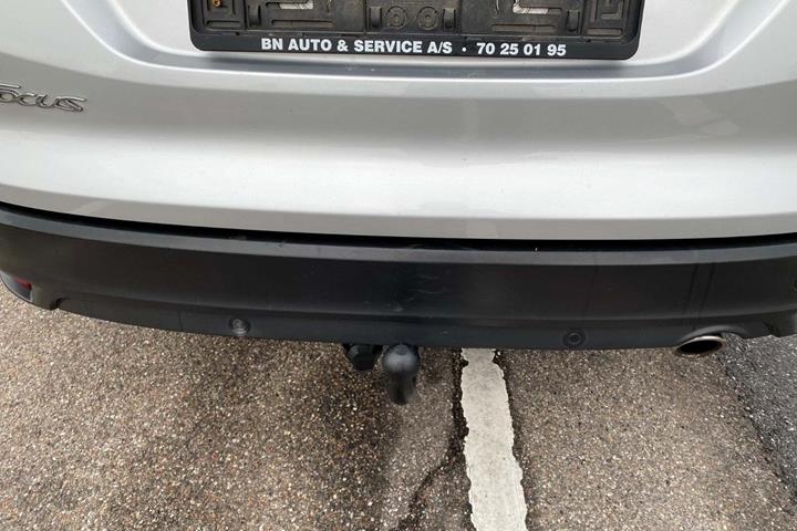 Sølv Ford Focus fra 2014