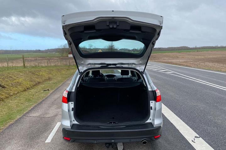 Sølv Ford Focus fra 2014
