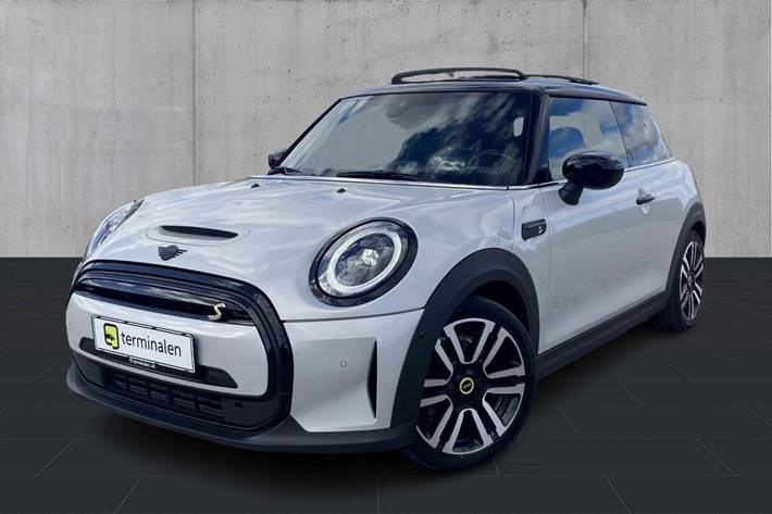 Grå Mini Cooper SE fra 2020