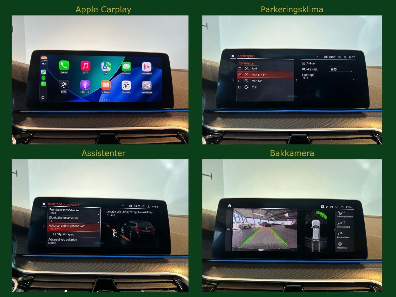 Sort BMW 530e fra 2022