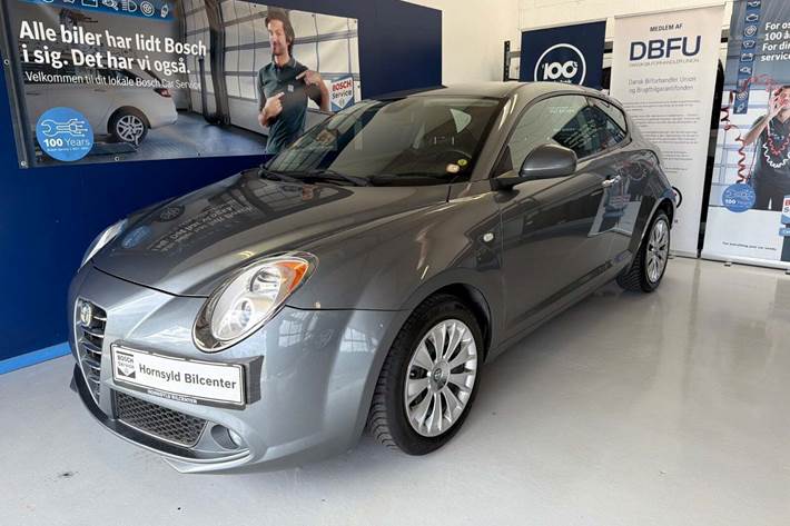 Grå Alfa Romeo MiTo fra 2012