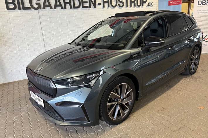 Sort Skoda Enyaq fra 2022