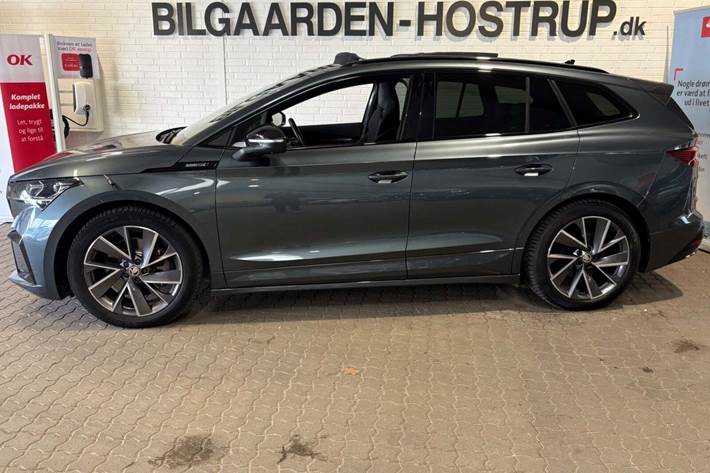 Sort Skoda Enyaq fra 2022
