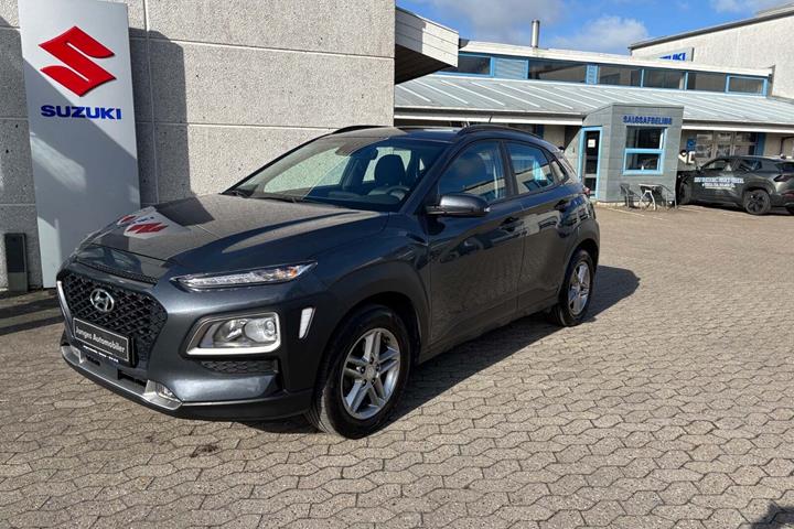 Sort Hyundai Kona fra 2018 set udefra