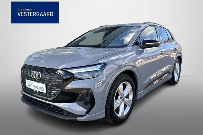 Grå Audi Q4 e-tron fra 2022