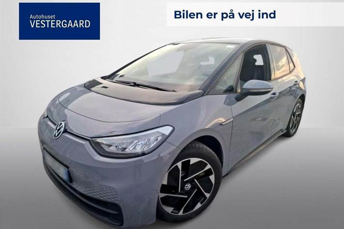 Grå VW ID.3 fra 2023