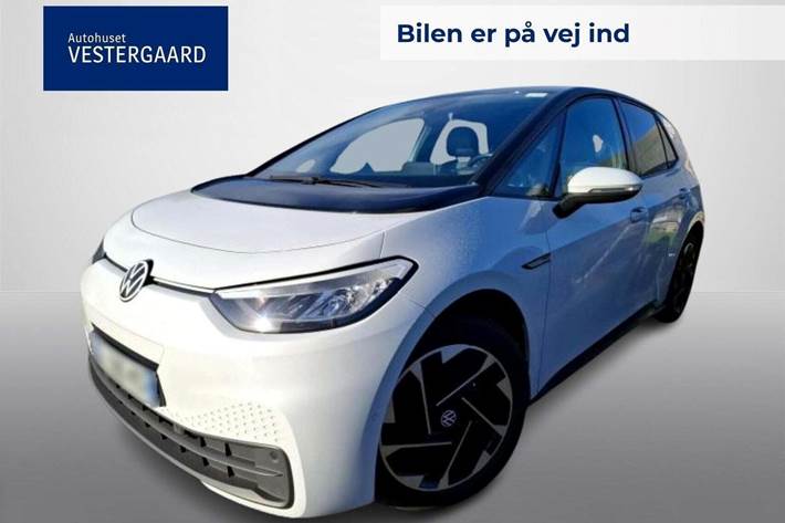 Hvid VW ID.3 fra 2023