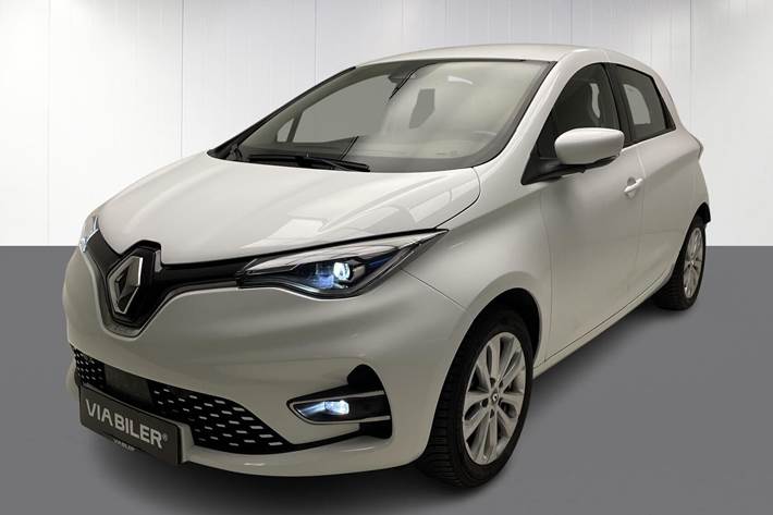 Hvid Renault Zoe fra 2022