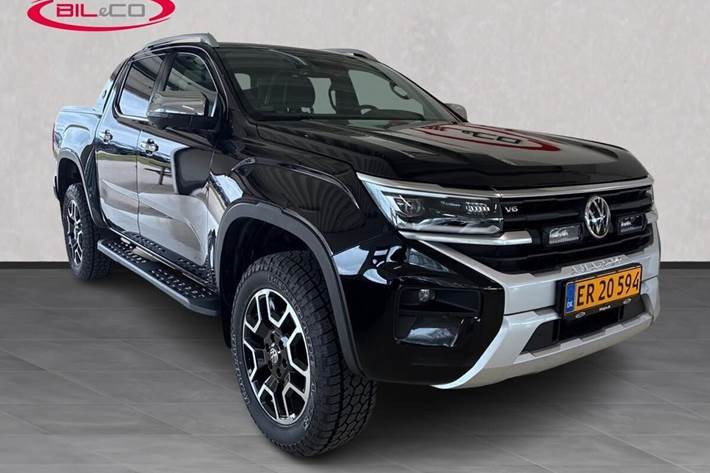 Sort VW Amarok fra 2025