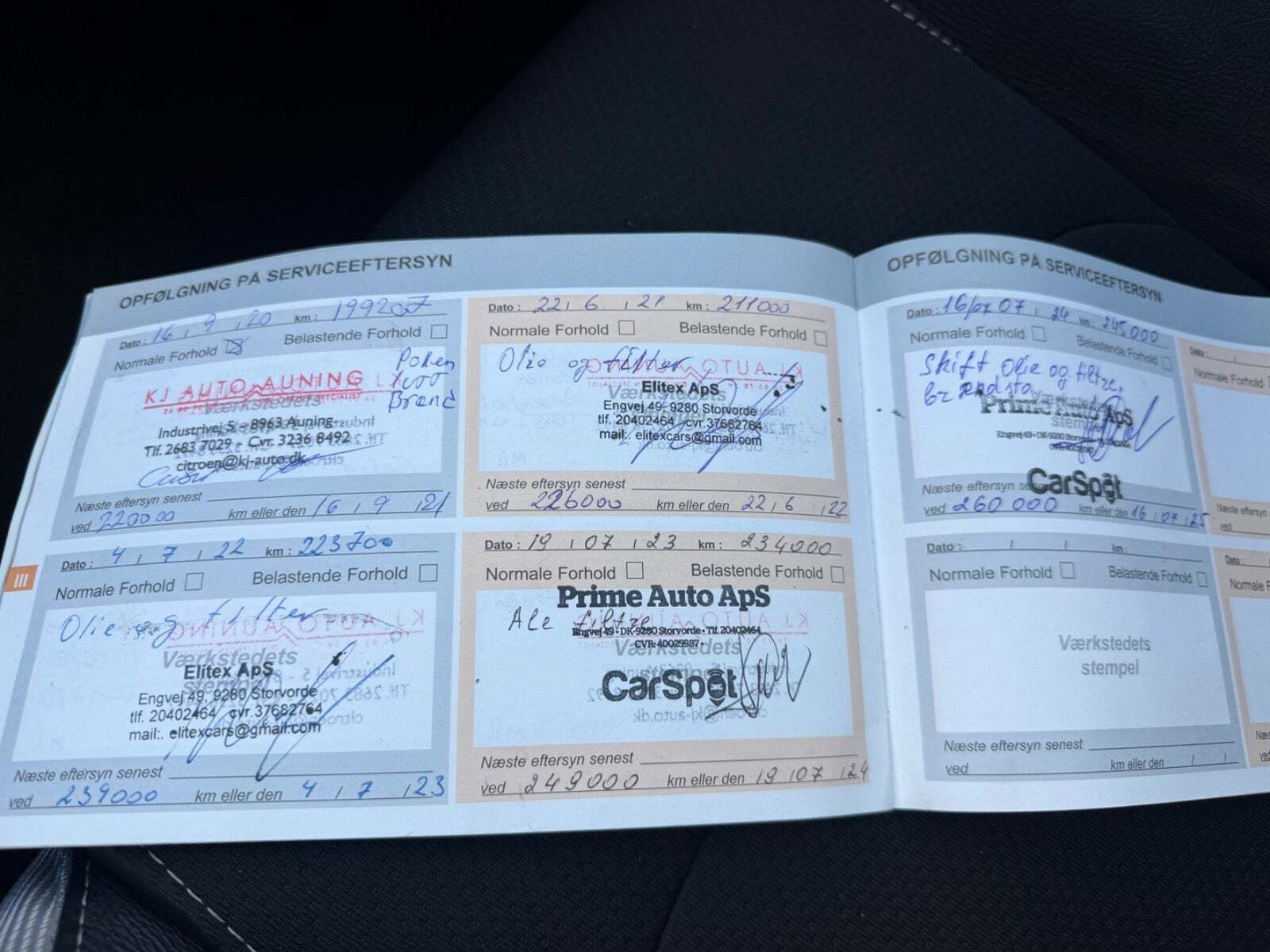 Grøn Citroën DS4 fra 2012