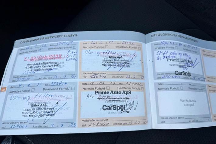 Grøn Citroën DS4 fra 2012