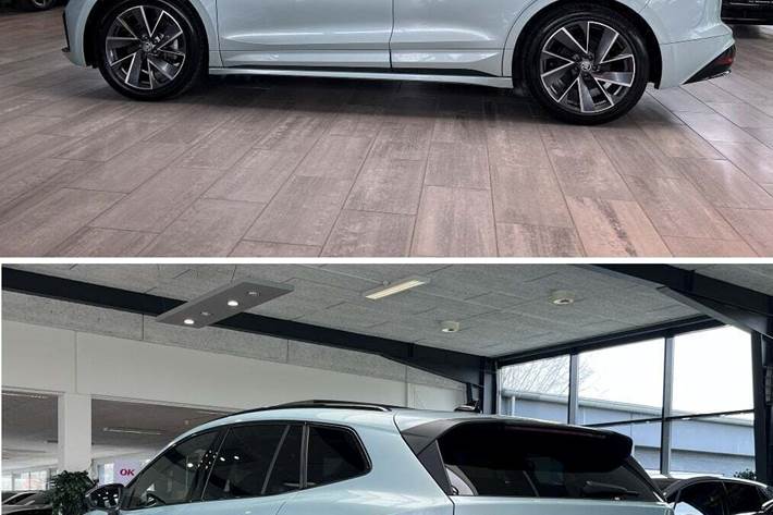 Sølv Skoda Enyaq fra 2024