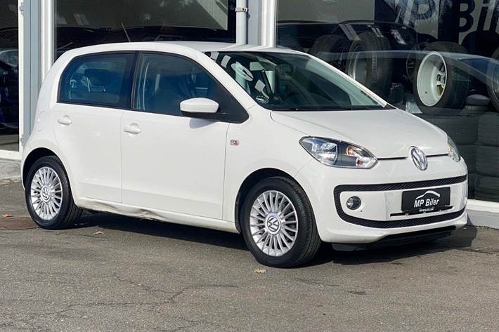 Hvid VW UP! fra 2016