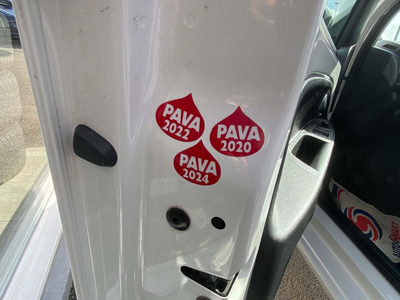 Hvid VW UP! fra 2016