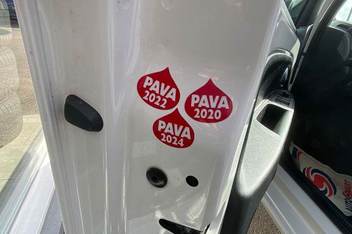 Hvid VW UP! fra 2016