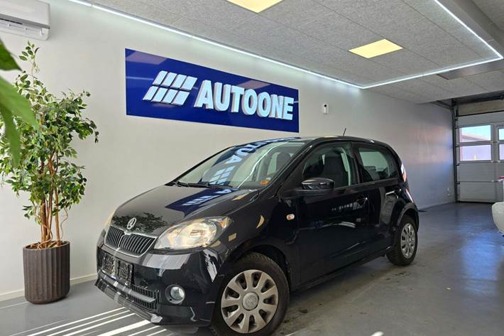 Sort Skoda Citigo fra 2016