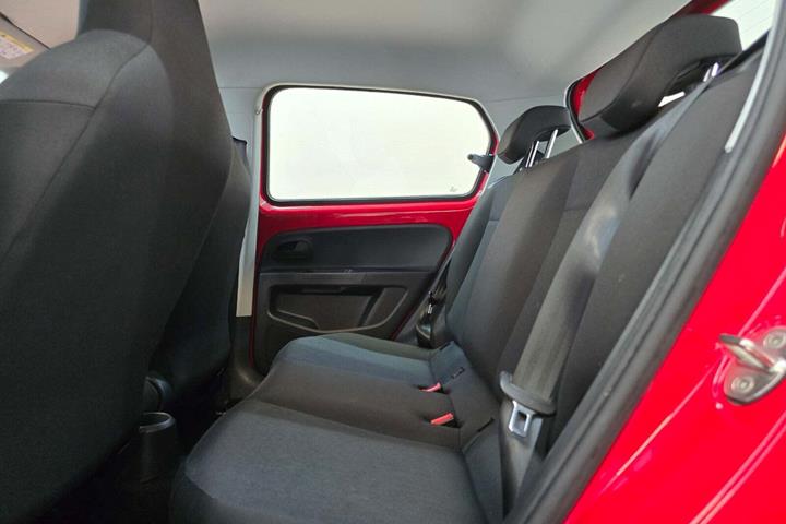 Rød Skoda Citigo fra 2016