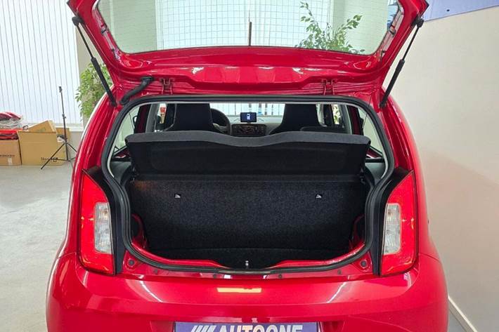 Rød Skoda Citigo fra 2016