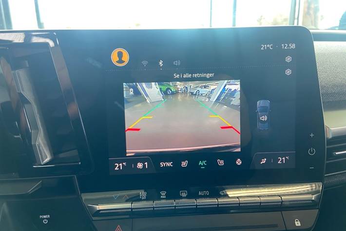 Hvid Renault Megane E-Tech fra 2022