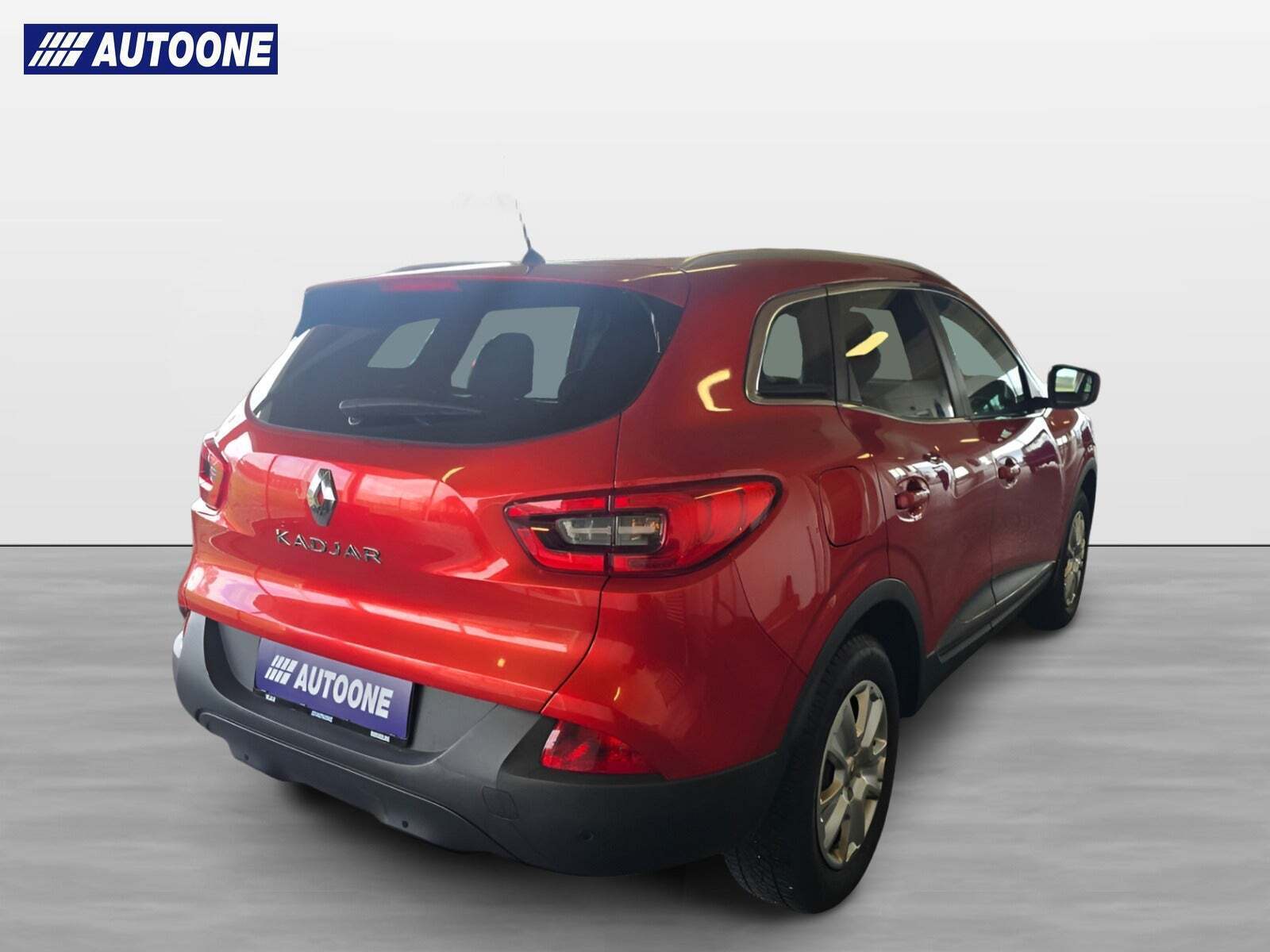 Rød Renault Kadjar fra 2016