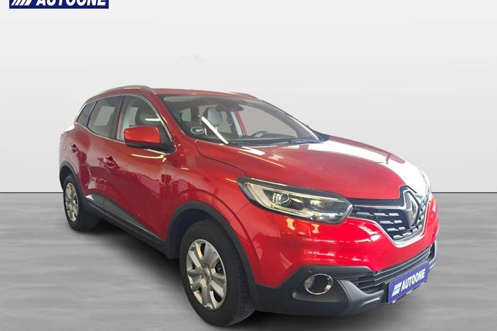 Rød Renault Kadjar fra 2016