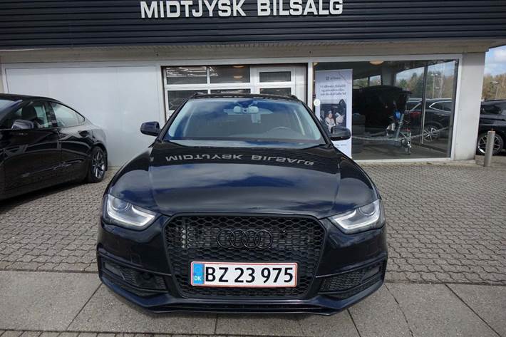 Sort Audi A4 fra 2014