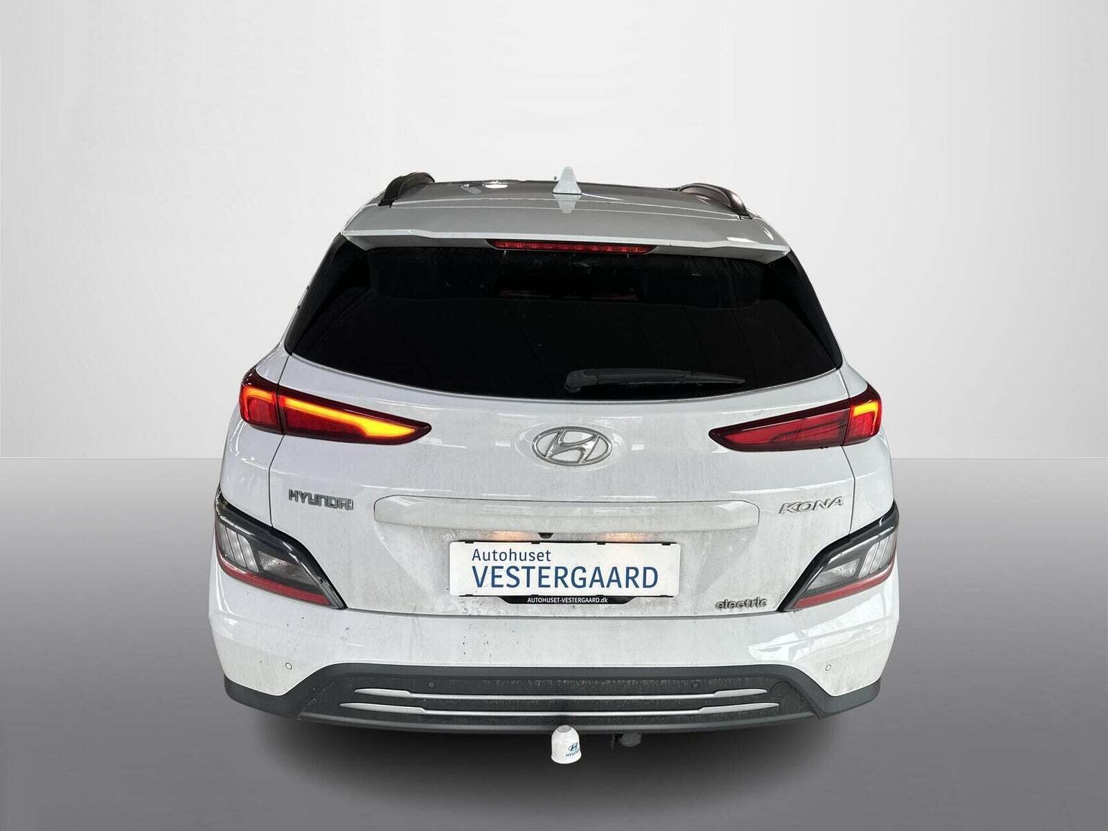 Hvid Hyundai Kona fra 2021