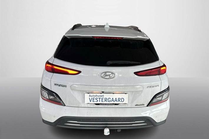 Hvid Hyundai Kona fra 2021