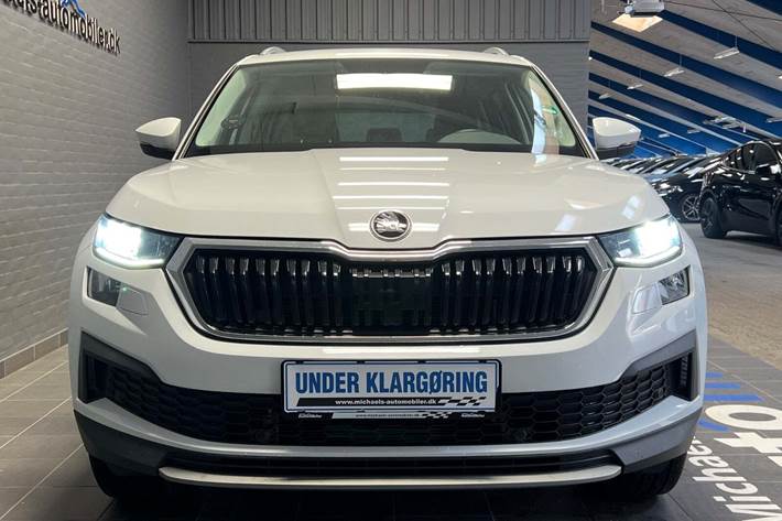 Hvid Skoda Kodiaq fra 2022