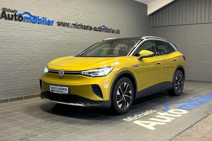 Gul VW ID.4 fra 2021