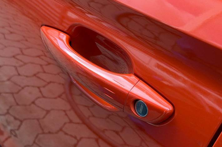 Orange Opel Corsa-e fra 2022