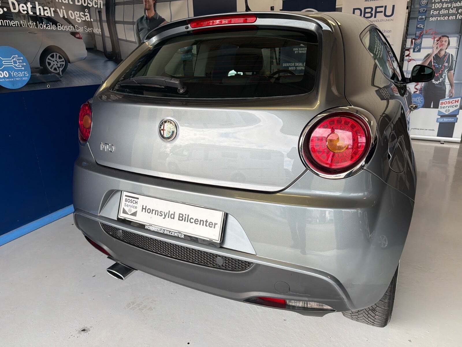 Grå Alfa Romeo MiTo fra 2012