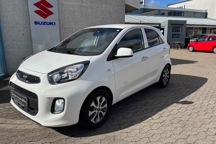 Hvid Kia Picanto fra 2016