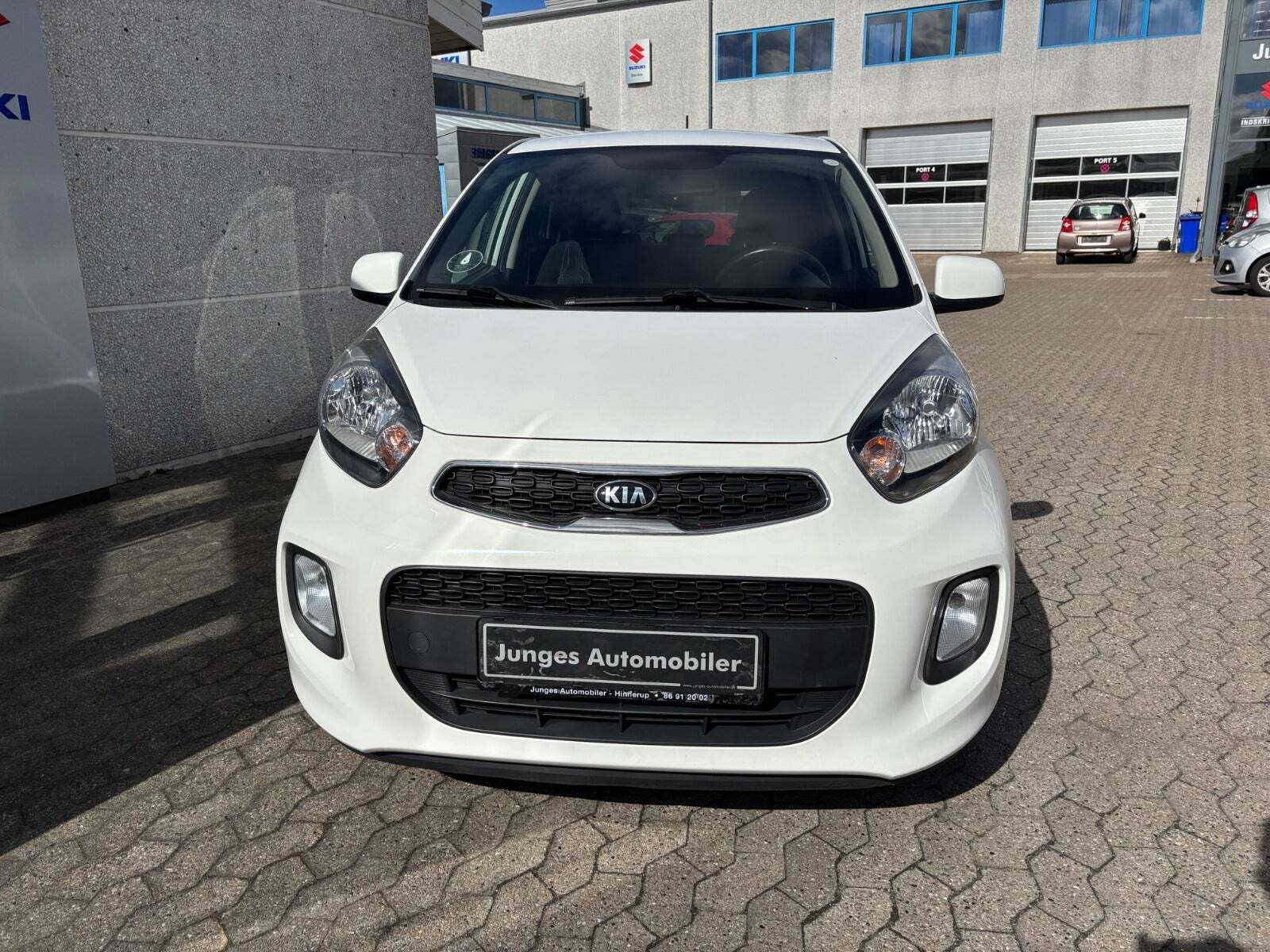 Hvid Kia Picanto fra 2016