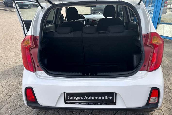 Hvid Kia Picanto fra 2016