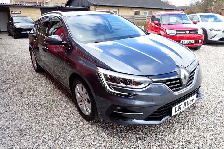 Grå Renault Megane IV fra 2021