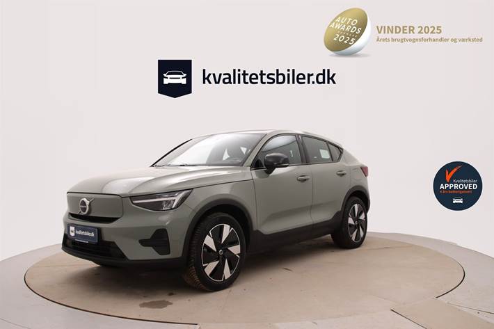 Grøn Volvo C40 fra 2023