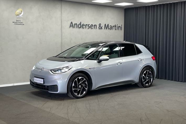 Sølv VW ID.3 fra 2020