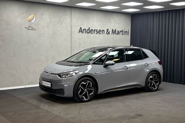 Grå VW ID.3 fra 2022