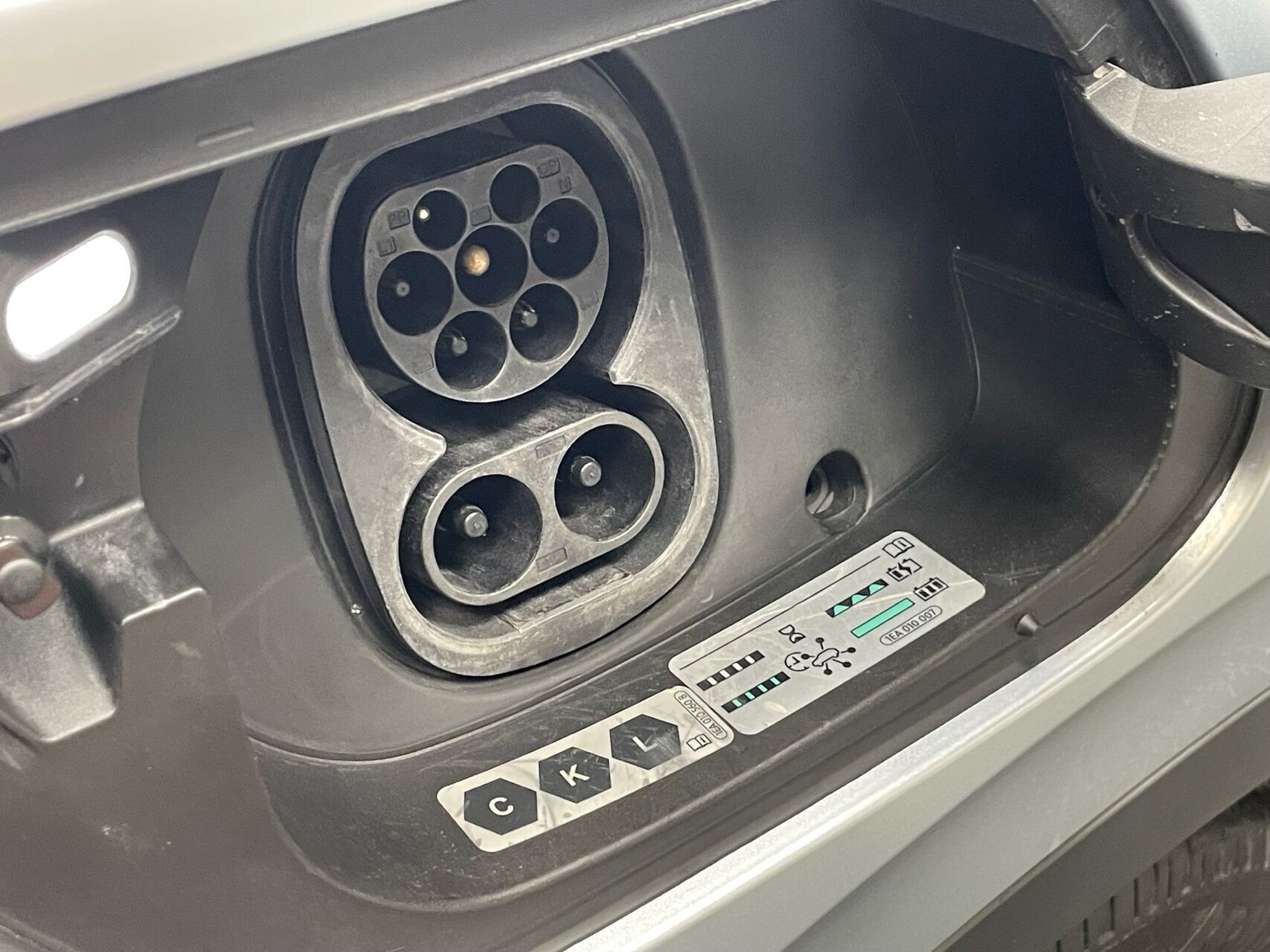 Sølv VW ID.4 fra 2022