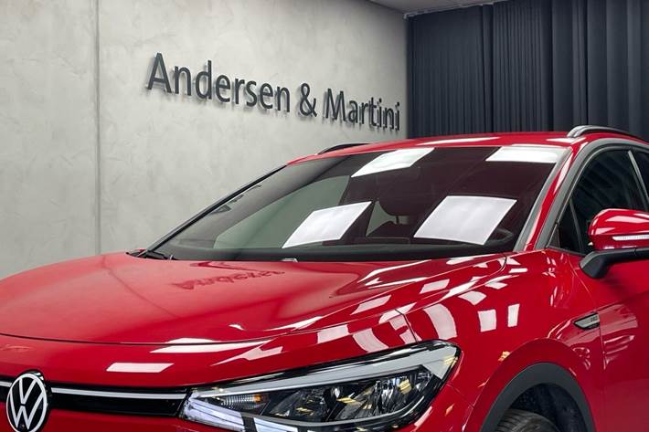 Rød VW ID.4 fra 2023