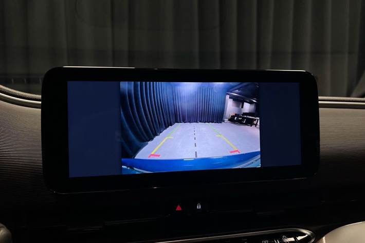 Blå Fiat 500e fra 2022